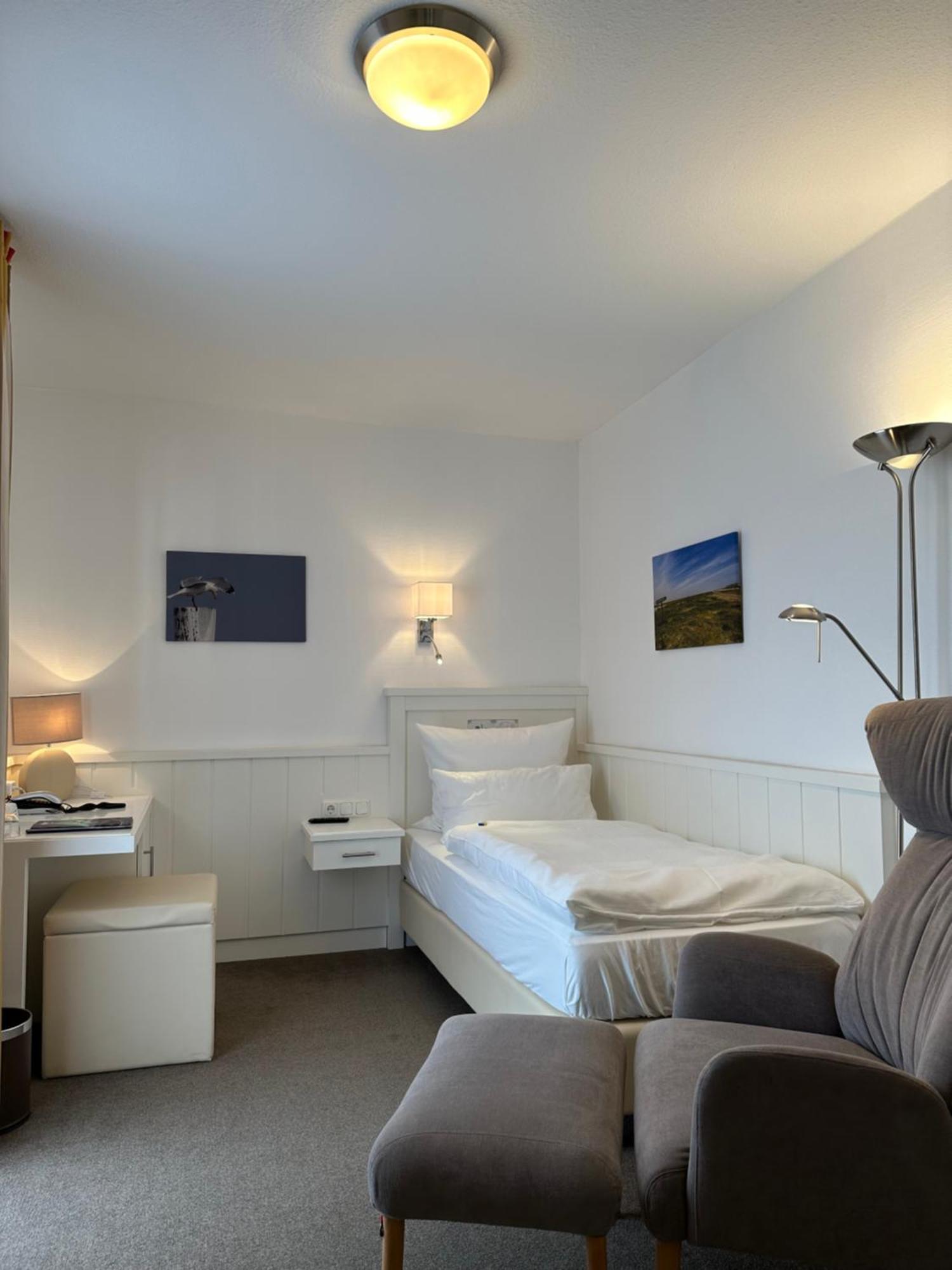 Romantik Hotel Achterdiek Juist Eksteriør billede