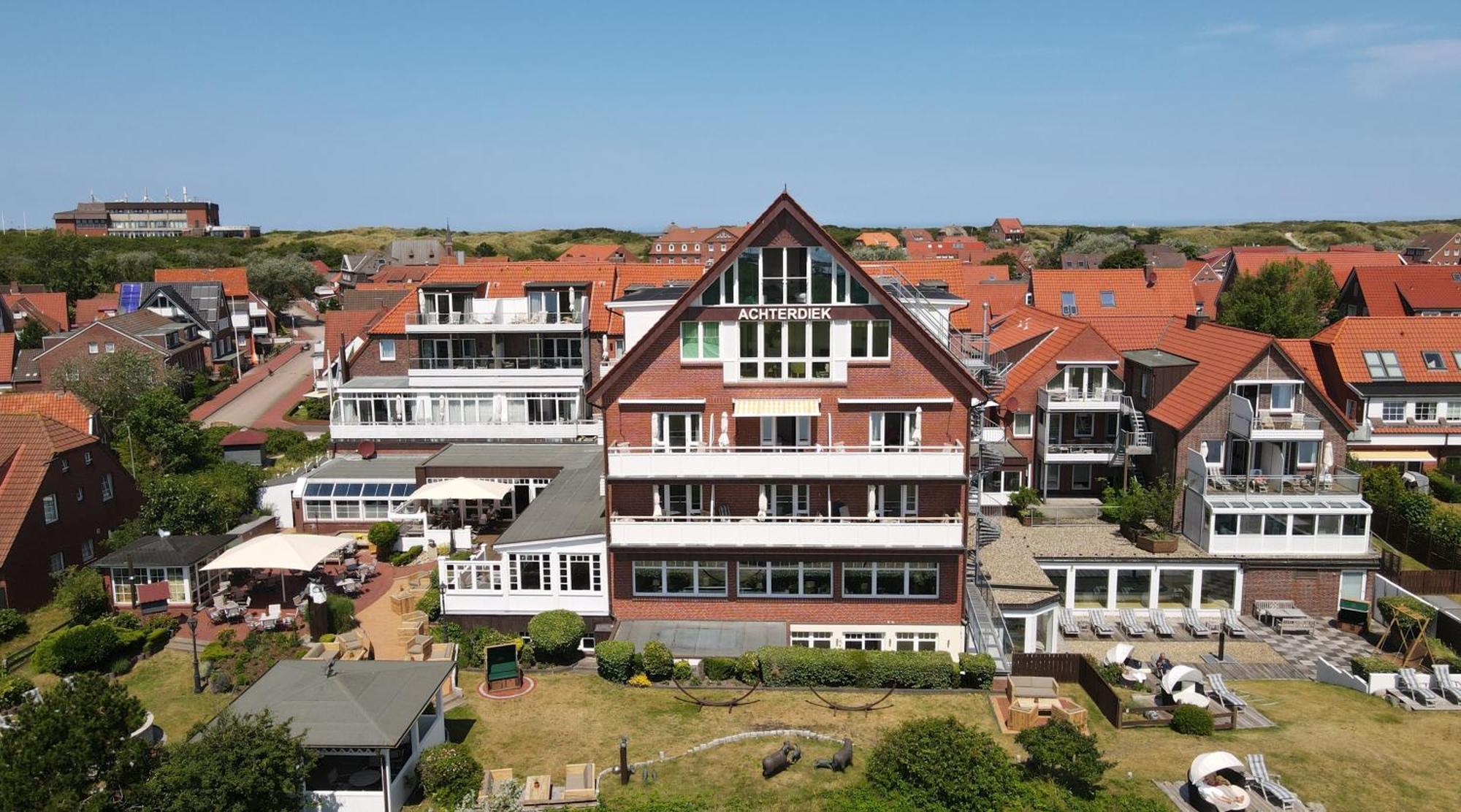 Romantik Hotel Achterdiek Juist Eksteriør billede